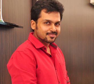 Hero Karthi Interview Stills